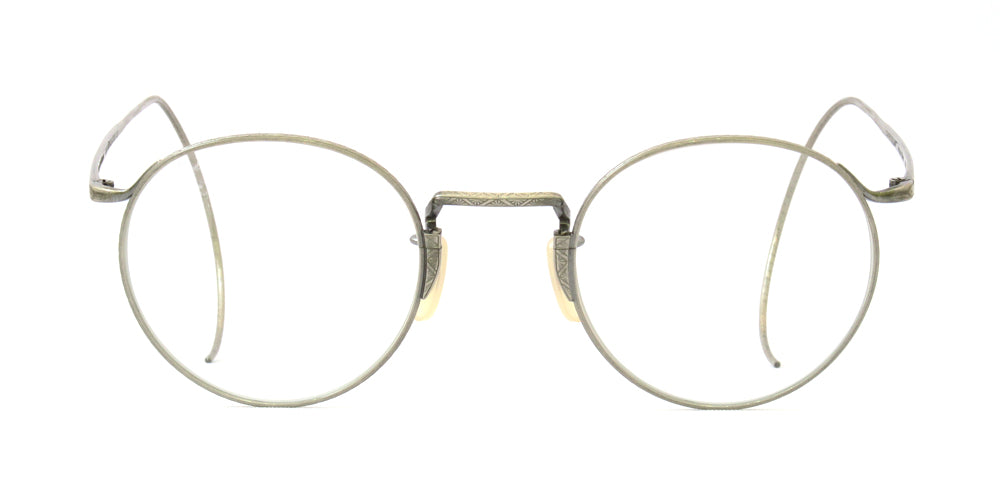 oliver goldsmith -optical- "charles 47r" col*antique silver