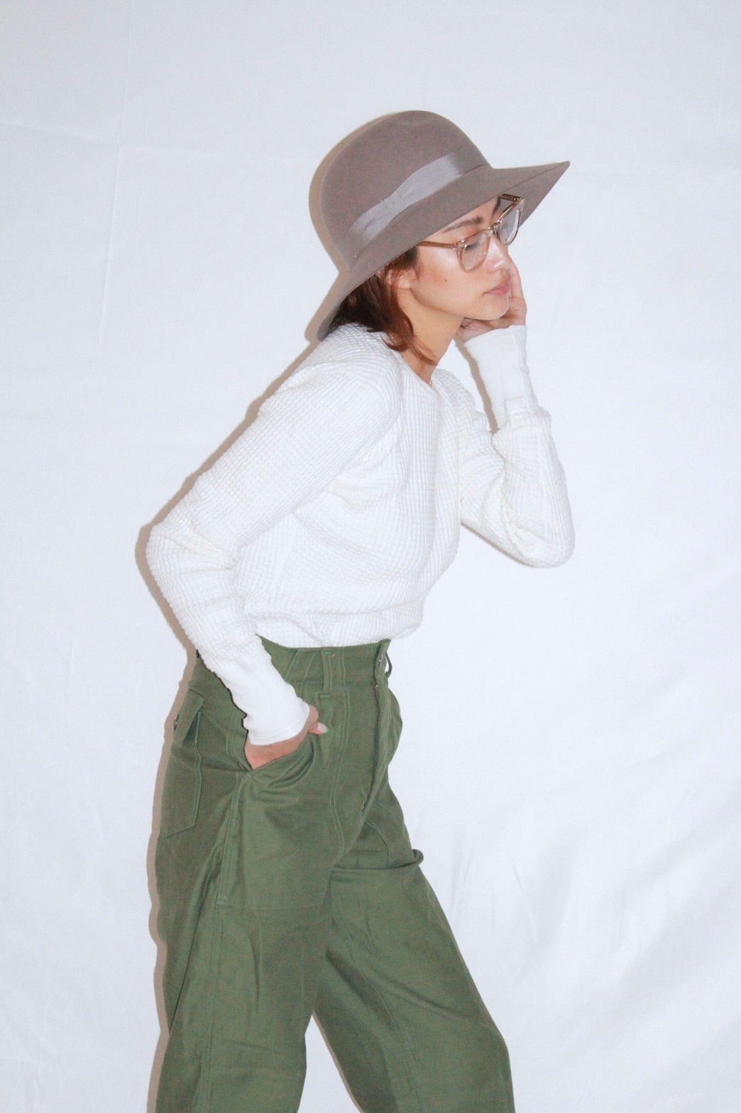 native sons -optical- "mckowski" col*honey mauve