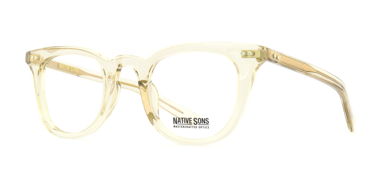 native sons -optical- "mckowski" col*honey mauve
