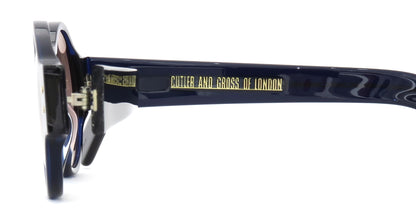 cutler and gross<br>-sun-<br>"cgsn 1374"<br>03: classic navy blue / brown gradient