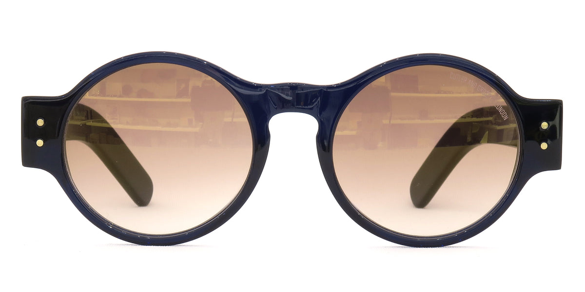 cutler and gross<br>-sun-<br>"cgsn 1374"<br>03: classic navy blue / brown gradient