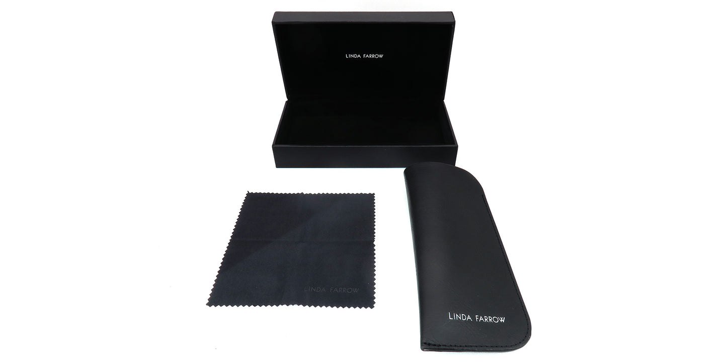 linda farrow<br>-optical- <br>"gray" (lf02a) <br>color:19