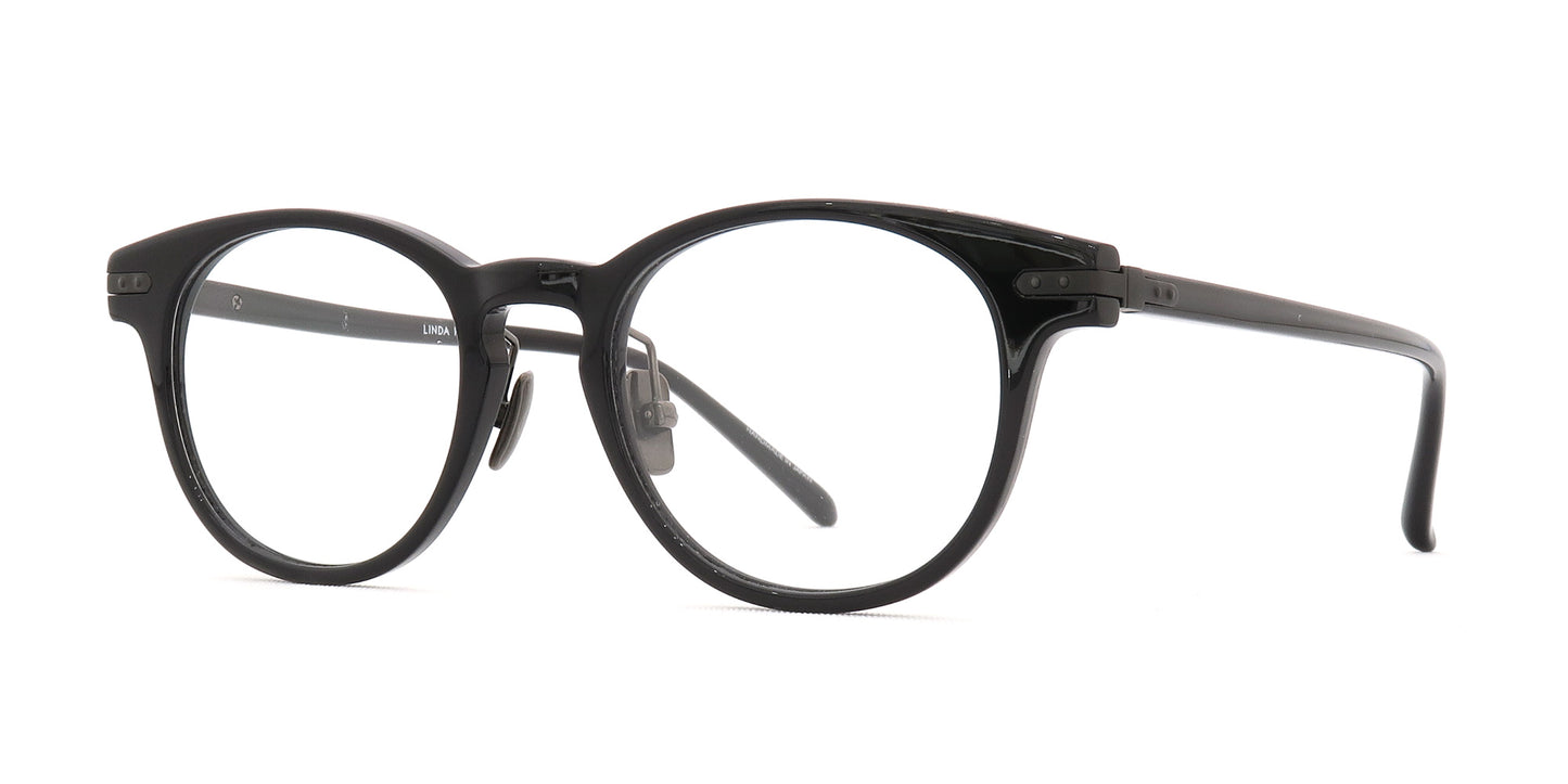 linda farrow -optical- <br>"bay" (lf25a) <br>color:16 [black series]