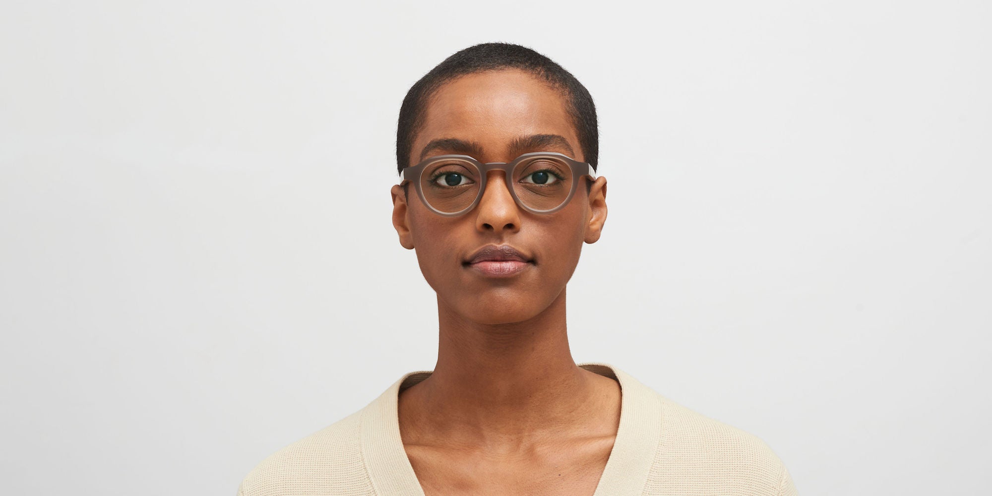 MYKITA NIAM 810:Chilled Raw Taupe/Shiny Silver | マイキータ メガネ