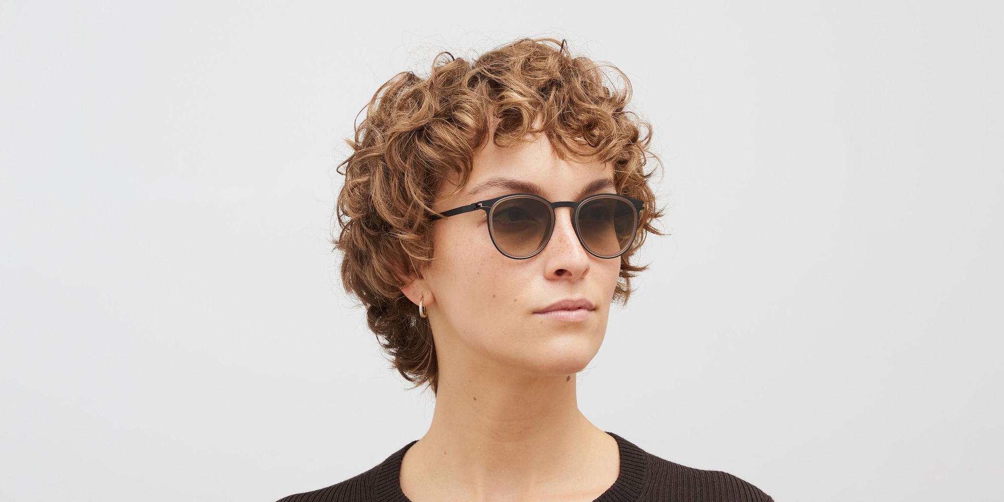 MYKITA SIWA 726:Black/Taupe/Raw Brown Gradient｜マイキータ