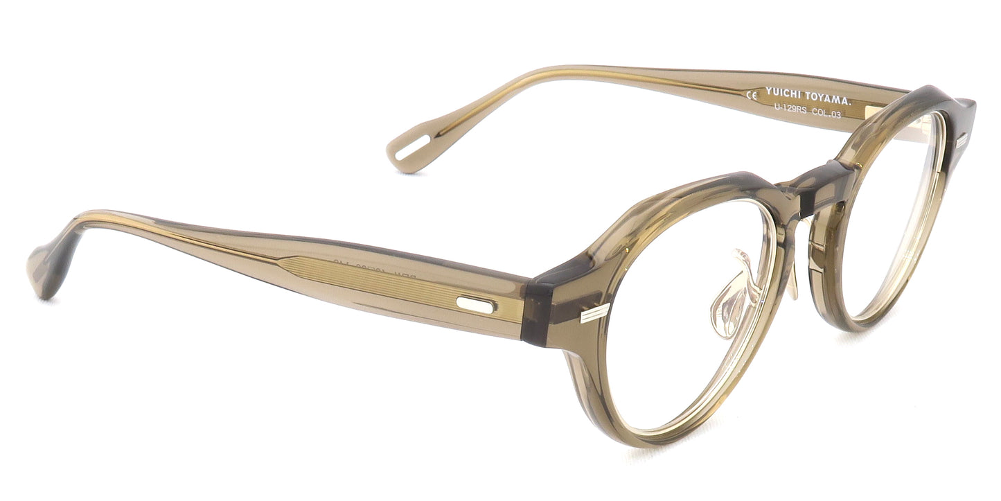 yuichi toyama.<br>-optical-<br>"u-129rs[dfw]"<br>color: 03